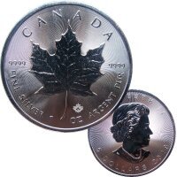 Kanada 1 OZ Maple Leaf 2019 Silber