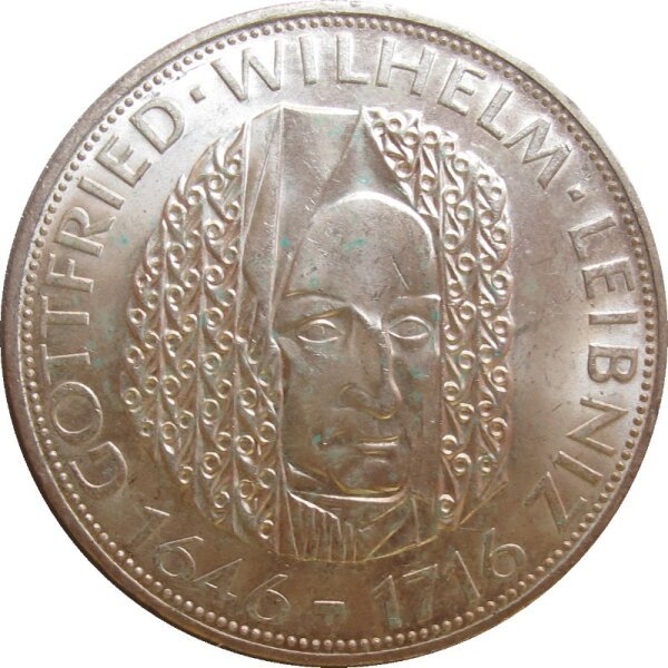 J. 394 - 5 DM 1966 Leibnitz