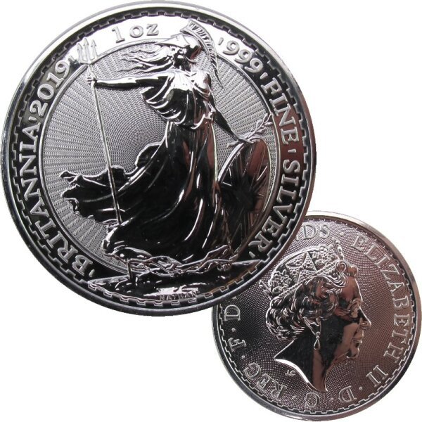 England 1 OZ Britannia 2019 Silber