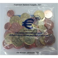Frankreich 15,25 Euro 2021 20 Jahre Starterkit