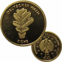 Deutschland 20 Euro Gold 2010 Eiche J