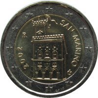 San Marino 2 Euro 2002 lose