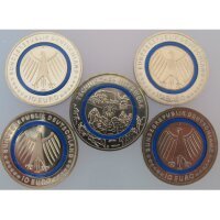 Deutschland 10 Euro 2025 THW Polymer st A-J