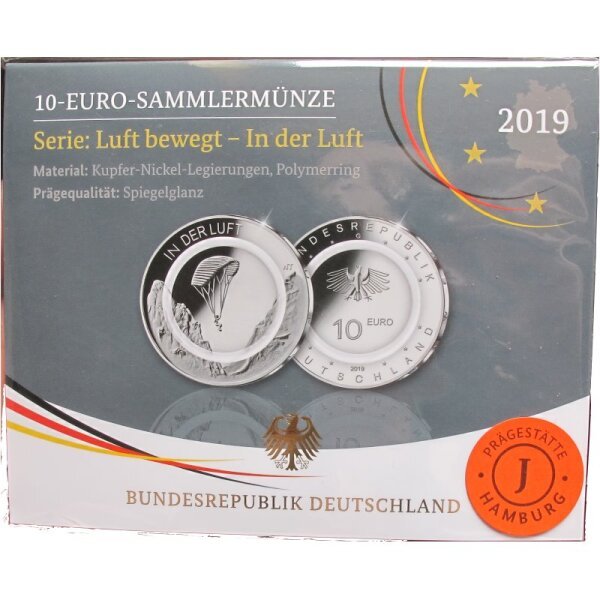 Deutschland 10 Euro 2019 Luft Polymer pp F
