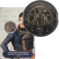Malta 2 Euro 2023 Franzosen / Bonaparte in Malta - Coincard