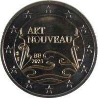 Belgien 2 Euro 2023 Jugendstill lose