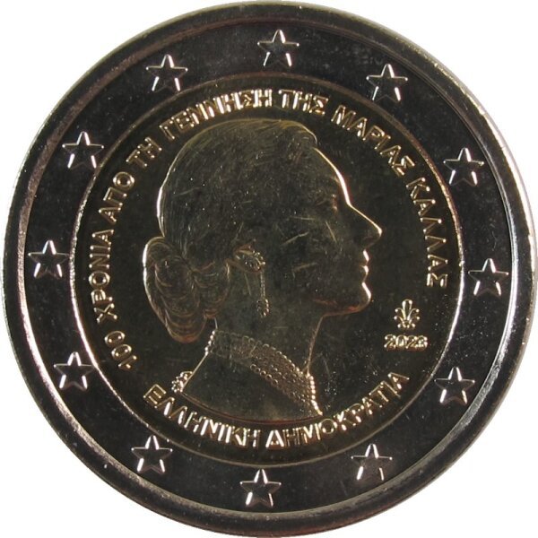 Griechenland 2 Euro 2023 Callas