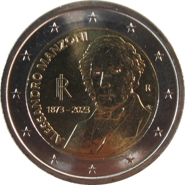 Italien 2 Euro 2023 Alessandro Manzoni
