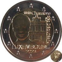 Luxemburg 2 Euro 2023 Abgeordnetenkammer