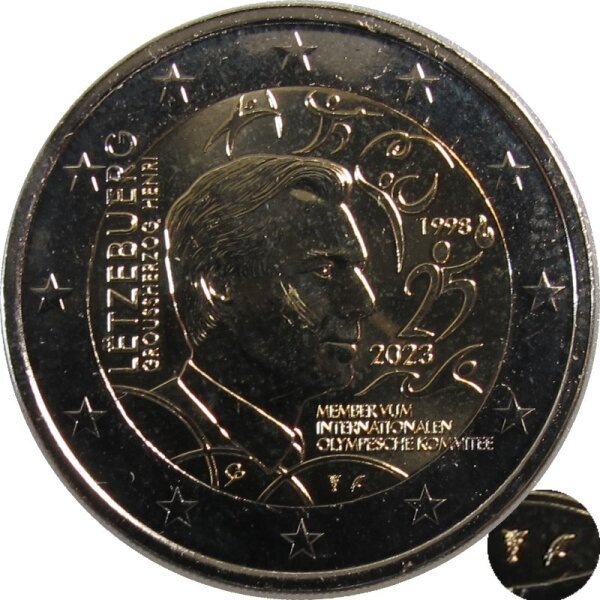 Luxemburg 2 Euro 2023 Olympisches Komitee Rabe