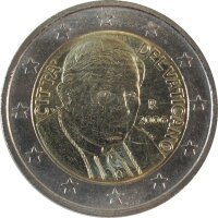 Vatikan 2 Euro 2006 Umlaufmünze Benedikt XVI.