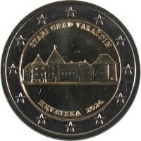 Kroatien 2 Euro 2024 Varazdin lose
