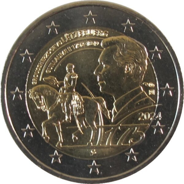 Luxemburg 2 Euro 2024 Guillaume II.