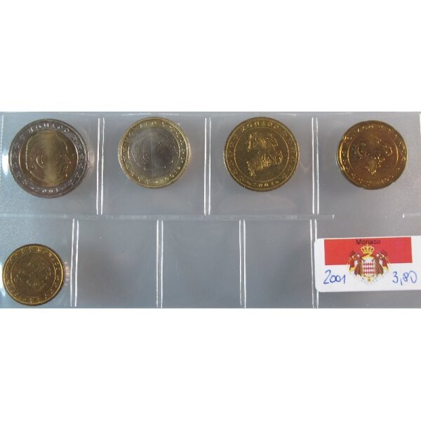 Monaco KMS 2001 lose 3,80 Euro