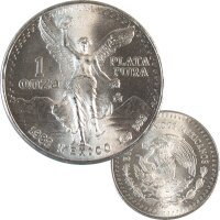 Mexiko Libertad 1982 Silber 1 OZ Siegesgöttin