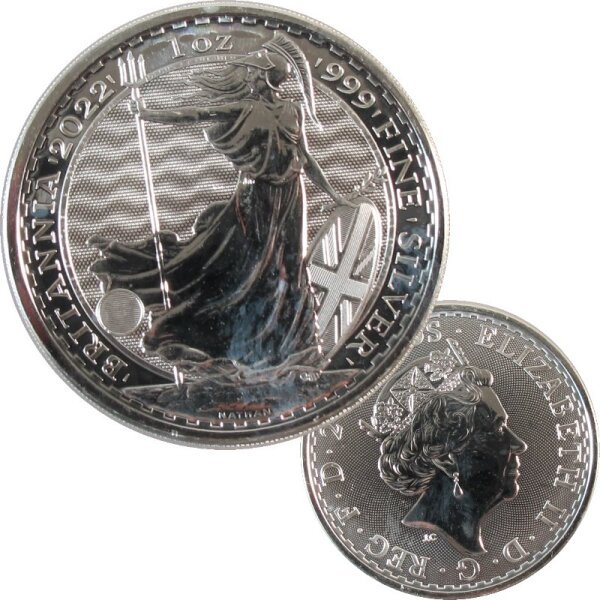 England 1 OZ Britannia 2022 Silber