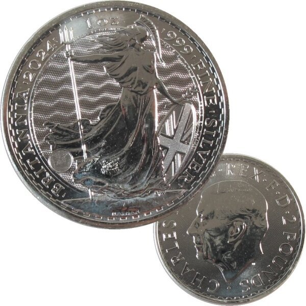 England 1 OZ Britannia 2024 Silber