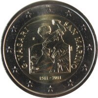 San Marino 2 Euro 2011 Vasari lose
