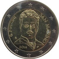 San Marino 2 Euro 2014 Puccini lose