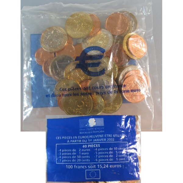 Frankreich Starterkit 2002 - 15,25 Euro