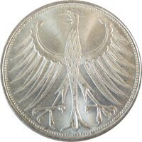 J. 387 - 5 DM Silberadler 1951 D st