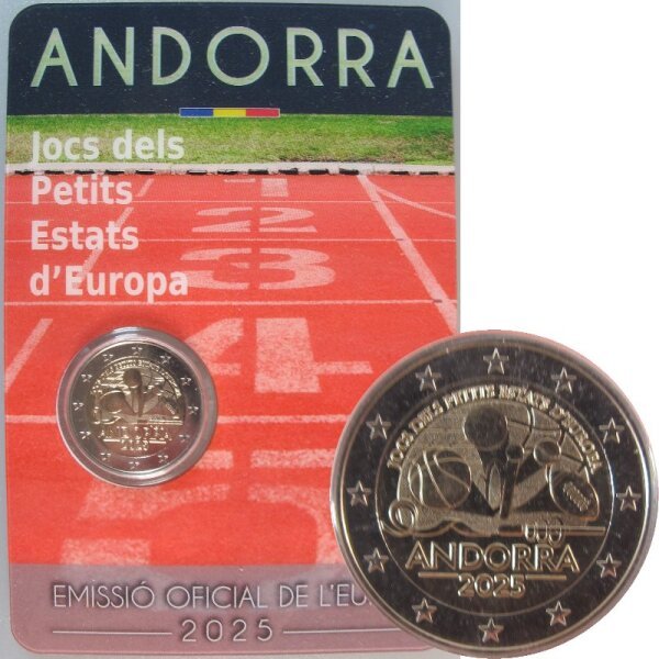 Andorra 2 Euro 2025 Spiele der kleinen Staaten