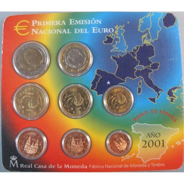 Spanien KMS 2001 st