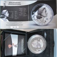 Samoa 10 Dollars 2019 Grace Kelly 5 OZ Silber Shadow Minting
