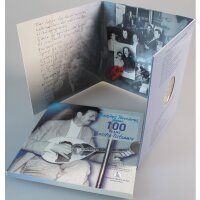 Griechenland 5 Euro 2015 Vasilis Tsitsanis Folder