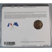Frankreich 2 Euro 2015 70 Jahre Frieden Coincard