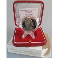 Monaco 10 Euro 2012 Honore Silber pp