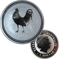 Australien Lunar I. 2005 Hahn 1 OZ Silber
